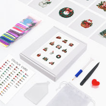 Afbeelding in Gallery-weergave laden, 12 Mini Diamond Paintings - Kerst Elementen
