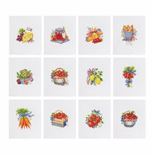 Afbeelding in Gallery-weergave laden, 12 Mini Diamond Paintings - Picknick
