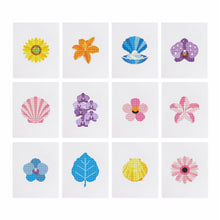 Afbeelding in Gallery-weergave laden, 12 Mini Diamond Paintings - Schelpen &amp; Bloemen
