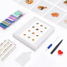 Afbeelding in Gallery-weergave laden, 12 Mini Diamond Paintings - Sushi
