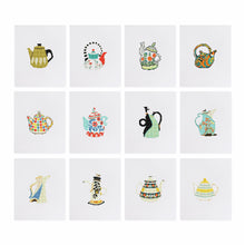 Afbeelding in Gallery-weergave laden, 12 Mini Diamond Paintings - Theepotten
