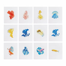 Afbeelding in Gallery-weergave laden, 12 Mini Diamond Paintings - Vissen
