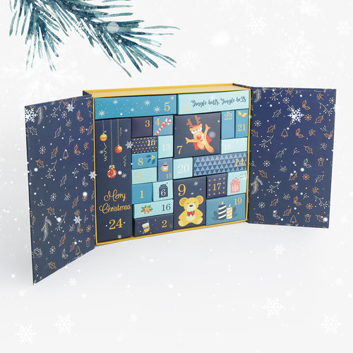 Diamond Painting Adventskalender - Blauw