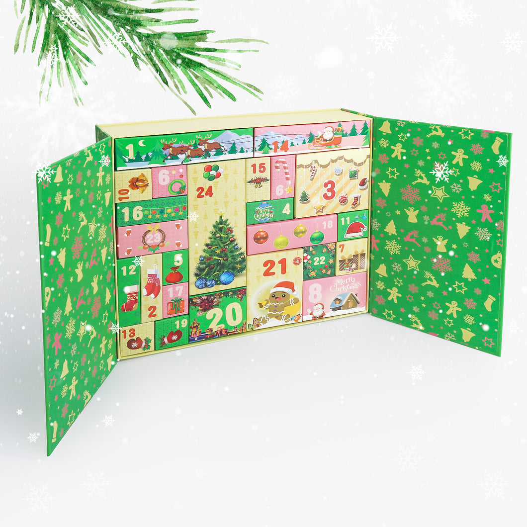 Diamond Painting Adventskalender - Groen