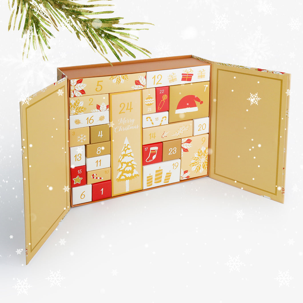 Diamond Painting Adventskalender - Goud