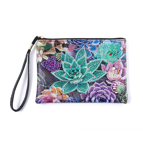 Diamond Painting Etui - Bloemen