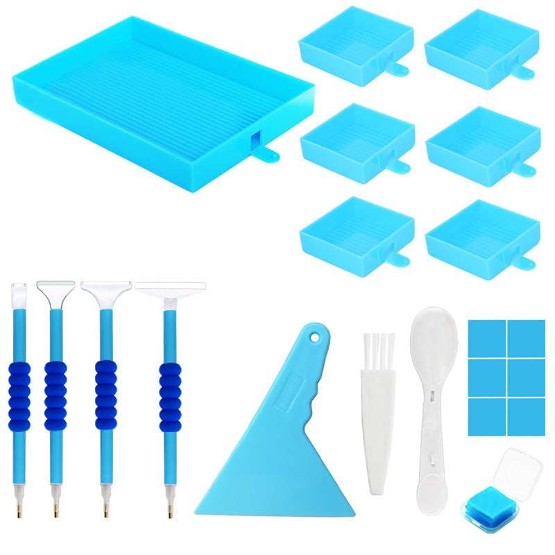 Diamond Painting Multifunctionele Schudbakjes incl Accessoires