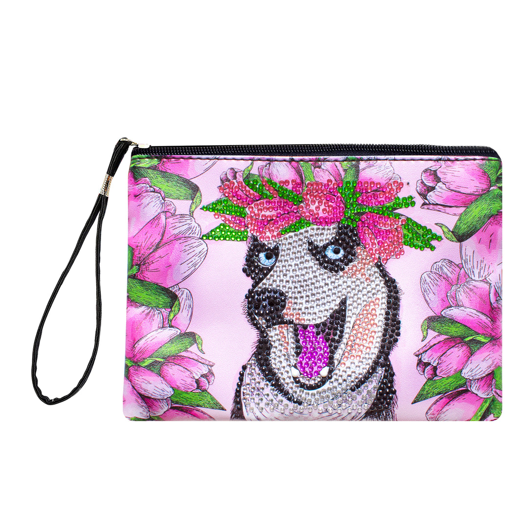 Diamond Painting Etui - Husky