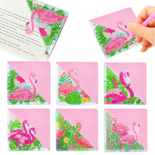6 Stuks Doe-het-zelf Diamond Painting Boekenleggers Voor Meisjes En School 6 Stuks Doe-het-zelf Diamond Painting Boekenleggers Voor Meisjes En School