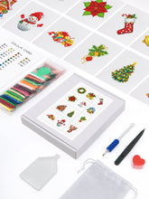 Afbeelding in Gallery-weergave laden, 12 Mini Diamond Paintings - Kerstmis

