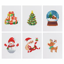 Afbeelding in Gallery-weergave laden, 6 Mini Diamond Paintings - Kerst
