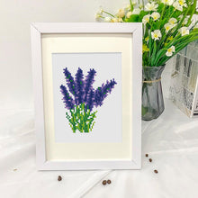 Afbeelding in Gallery-weergave laden, 4 Mini Diamond Paintings - Bloemen

