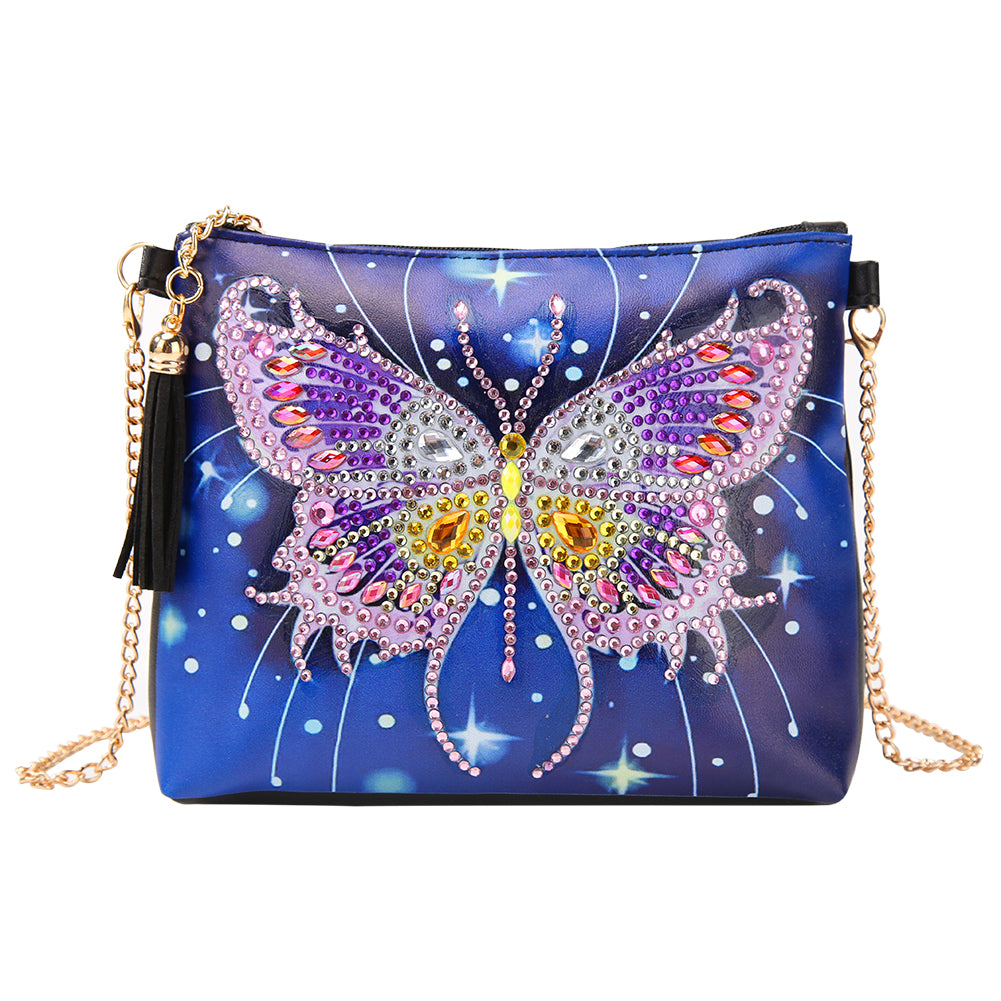 Diamond Painting Handtas - Grote Vlinder