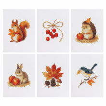 Afbeelding in Gallery-weergave laden, 6 Mini Diamond Paintings - Herfst
