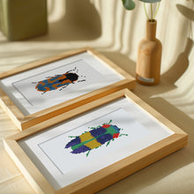 Afbeelding in Gallery-weergave laden, 6 Mini Diamond Paintings - Insecten
