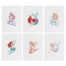 Afbeelding in Gallery-weergave laden, 6 Mini Diamond Paintings - Zeemeermin
