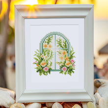 Load image into Gallery viewer, 12 Mini Diamond Paintings - Ramen met Bloemen
