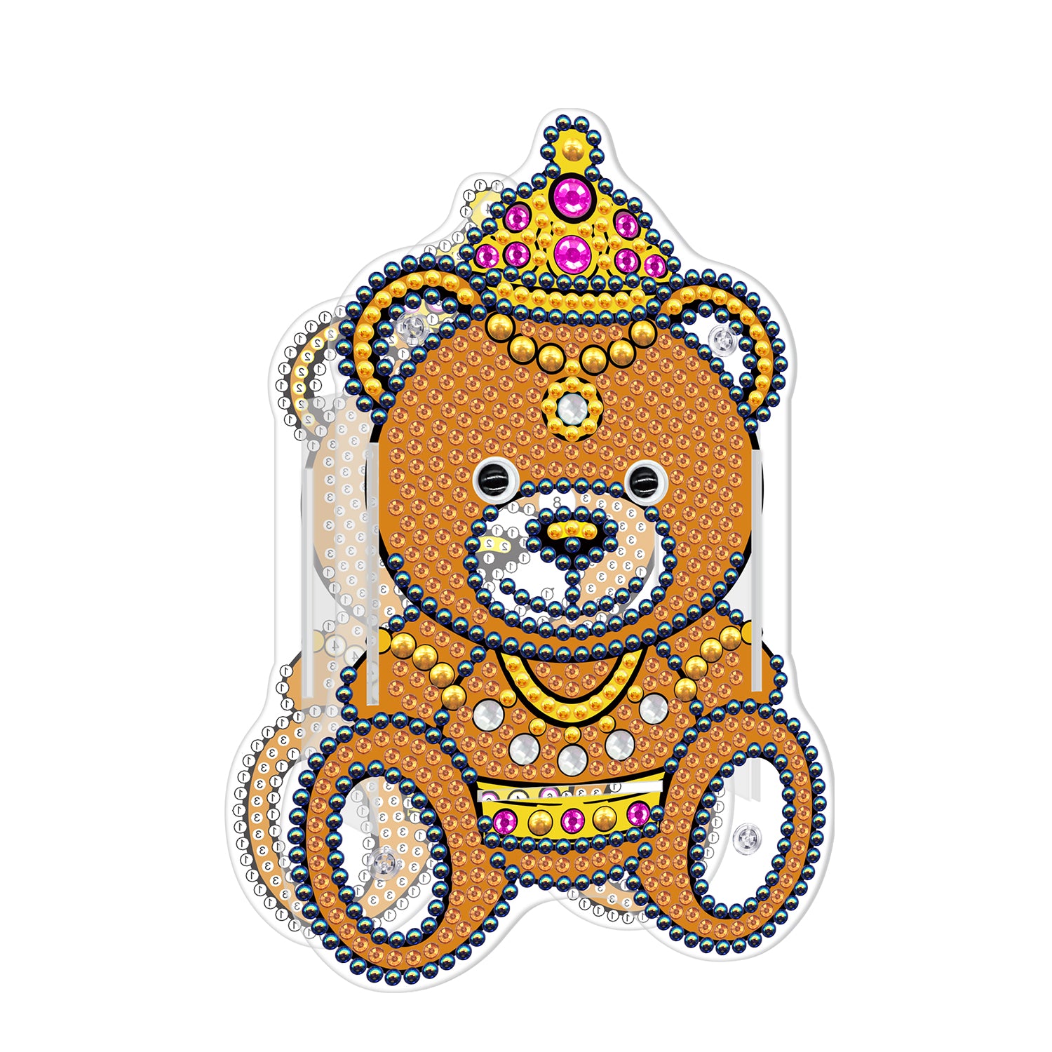 Diamond Painting - Prinses Beer Pennenbakje