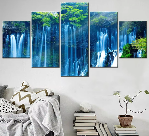 Diamond Painting - Waterval - 5 Luik