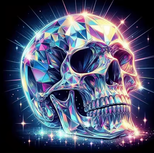Diamond Painting - Diamant Skull