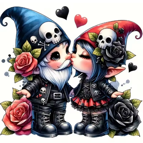 Diamond Painting - Gothic Kabouters