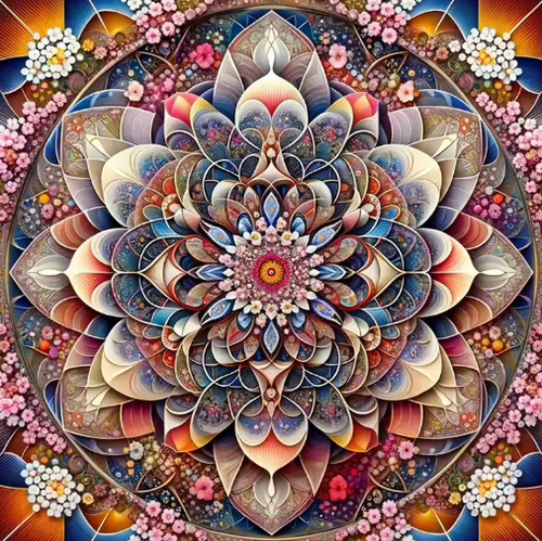 Diamond Painting - Grote Mandala