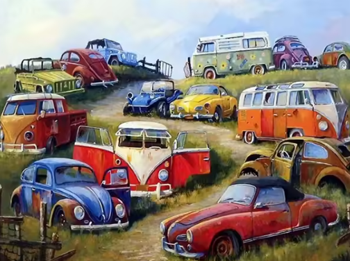 Diamond Painting - Oldtimers