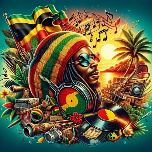 Diamond Painting - Reggae Vibes