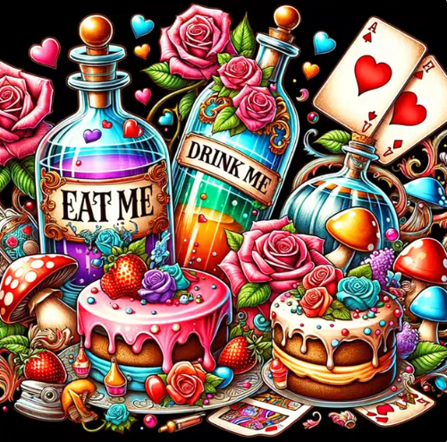Diamond Painting - Wonderland Verleiding