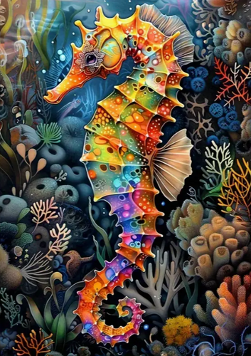 Diamond Painting - Zeepaardje