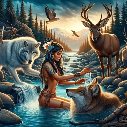 Diamond Painting - Ziel van de Wildernis
