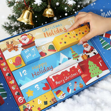 Afbeelding in Gallery-weergave laden, Diamond Painting Adventskalender - Blauw - 12 vakjes
