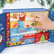 Afbeelding in Gallery-weergave laden, Diamond Painting Adventskalender - Blauw - 12 vakjes
