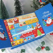Afbeelding in Gallery-weergave laden, Diamond Painting Adventskalender - Blauw - 12 vakjes
