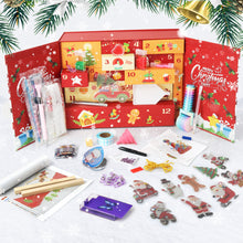 Afbeelding in Gallery-weergave laden, Diamond Painting Adventskalender 2025 - 12 vakjes - Rood
