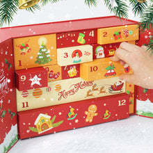 Afbeelding in Gallery-weergave laden, Diamond Painting Adventskalender 2025 - 12 vakjes - Rood
