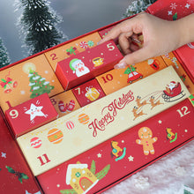 Afbeelding in Gallery-weergave laden, Diamond Painting Adventskalender 2025 - 12 vakjes - Rood
