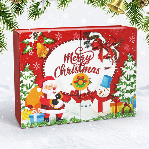 Diamond Painting Adventskalender 2025 - 12 vakjes - Rood