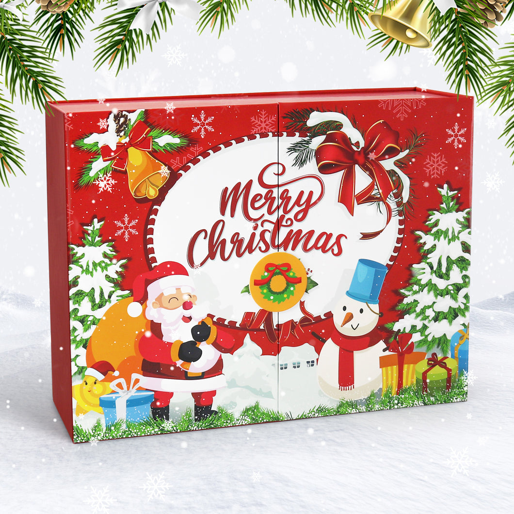 Diamond Painting Adventskalender 2025 - 12 vakjes - Rood