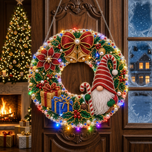 Afbeelding in Gallery-weergave laden, Diamond Painting Parel Kerstkransen
