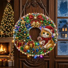 Afbeelding in Gallery-weergave laden, Diamond Painting Parel Kerstkransen
