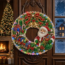 Afbeelding in Gallery-weergave laden, Diamond Painting Parel Kerstkransen
