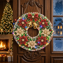 Afbeelding in Gallery-weergave laden, Diamond Painting Parel Kerstkransen
