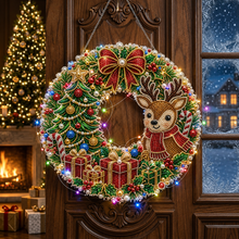 Afbeelding in Gallery-weergave laden, Diamond Painting Parel Kerstkransen
