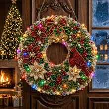 Afbeelding in Gallery-weergave laden, Diamond Painting Parel Kerstkransen
