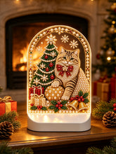 Afbeelding in Gallery-weergave laden, Diamond Painting Parel Kerstlampjes
