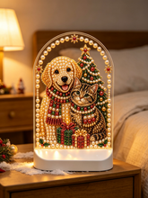 Afbeelding in Gallery-weergave laden, Diamond Painting Parel Kerstlampjes
