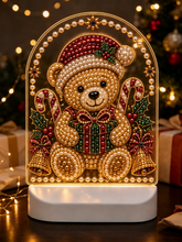 Afbeelding in Gallery-weergave laden, Diamond Painting Parel Kerstlampjes
