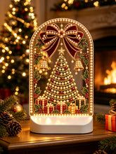 Afbeelding in Gallery-weergave laden, Diamond Painting Parel Kerstlampjes
