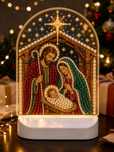 Afbeelding in Gallery-weergave laden, Diamond Painting Parel Kerstlampjes
